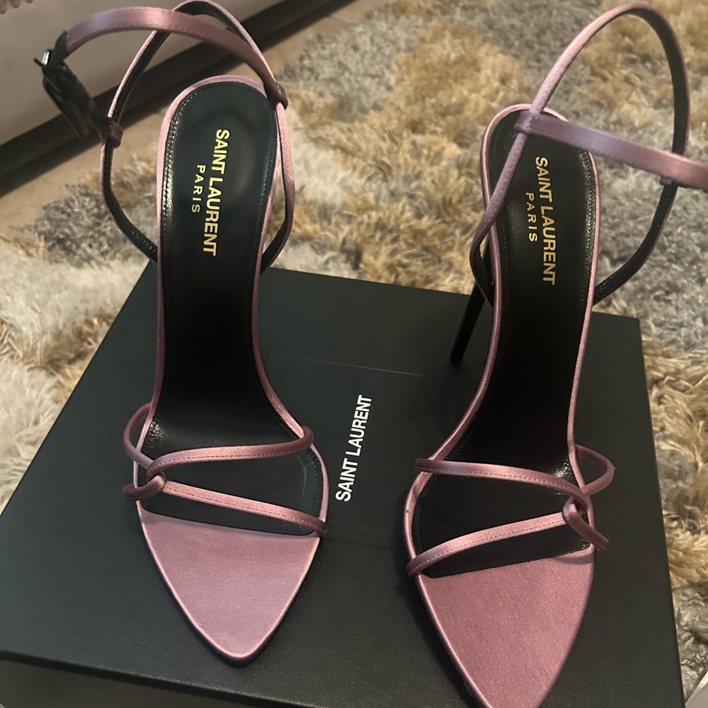 Pink ysl worn once for my birthday dinner